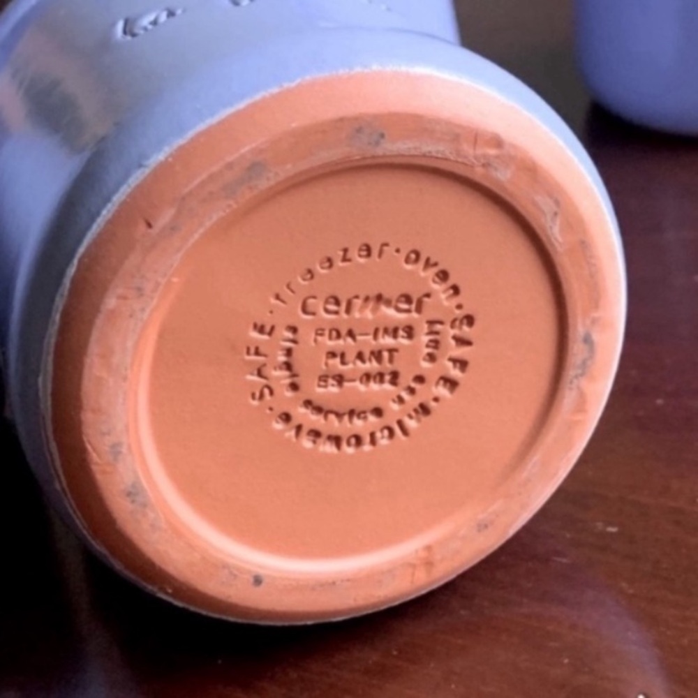 ♏️ Zodiac SCORPIO Glazed Terra Cotta Mini pot - Picture 3 of 3